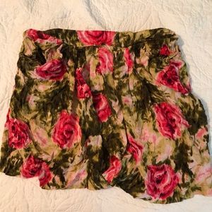 Nordstrom floral skirt